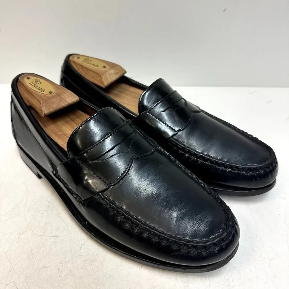 VGUC Rancourt x Allen Edmonds Walden Pinch Penny Loafer Made in Maine USA 8 D